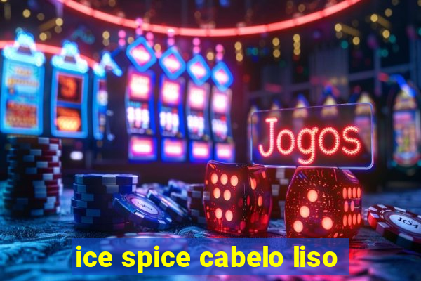 ice spice cabelo liso